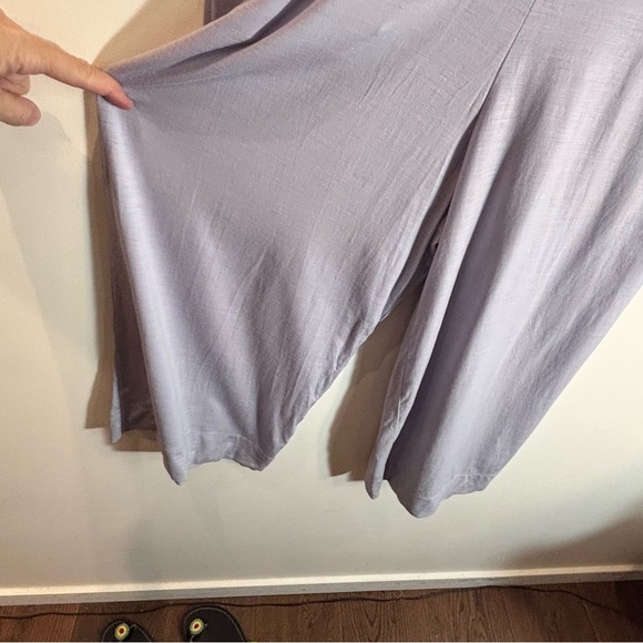 ICEBREAKER Sz M-L (estimated) Hana Jumpsuit Wide Leg V-Neck Merino Wool - Picture 7 of 11